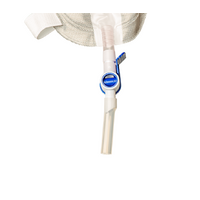 350ml Leg Bag - Inlet Tube: 10cm with Flip Valve
