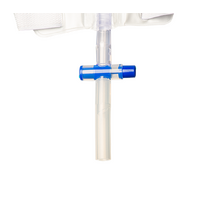 500ml Leg Bag - Inlet Tube: 10cm with T-Valve Outlet