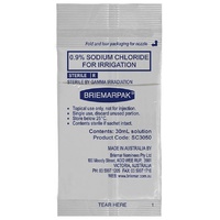 Sterile 0.9% Sodium Chloride 30ml solution
