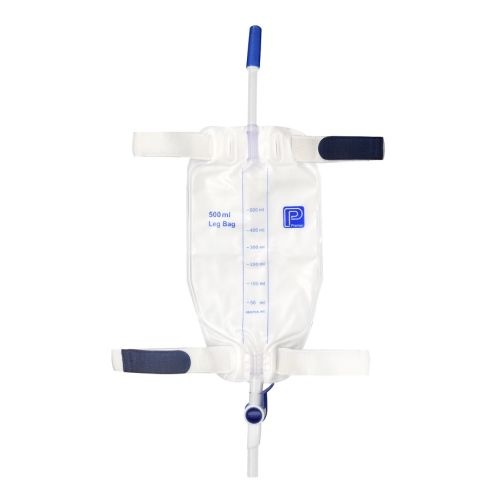 500ml Leg Bags - Inlet Tube: 10cm