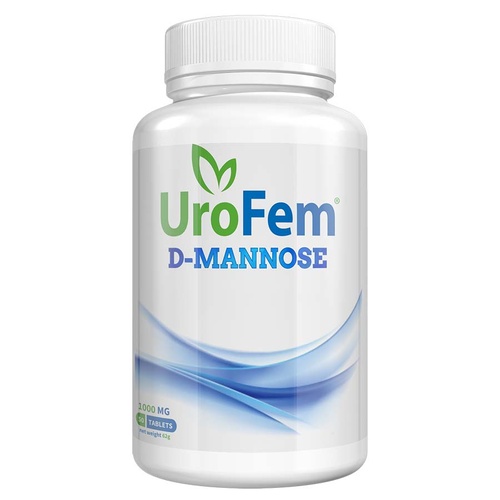 UroFem D-Mannose 1000mg x 50 Tablets 