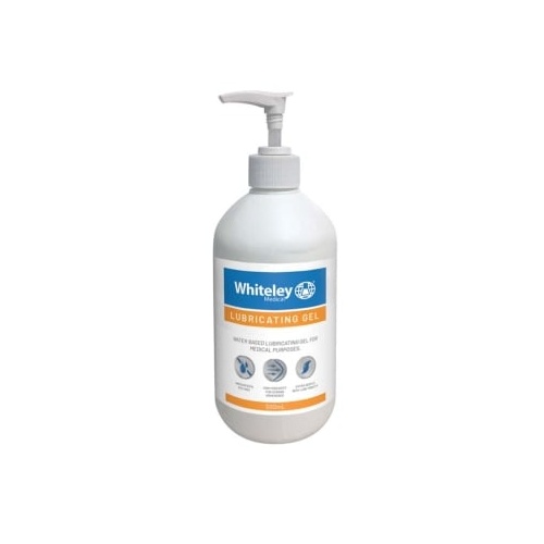 Whiteley Lubricating Gel 500ml Pump Bottle